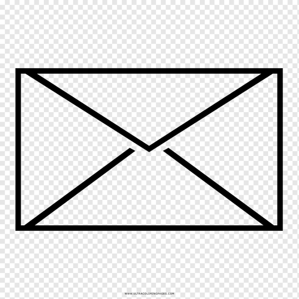 Конверт нарисованный