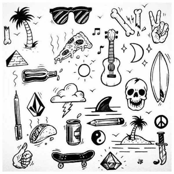 Тату эскизы маленькие