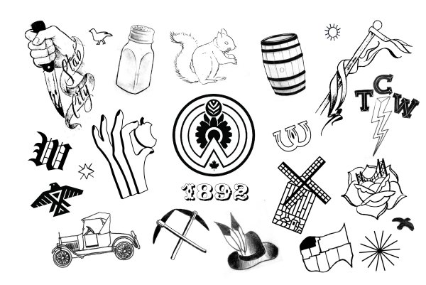 Тату эскизы маленькие