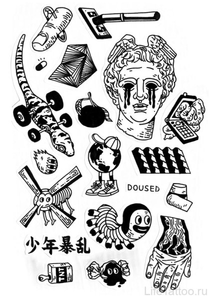 Эскизы тату для подростков