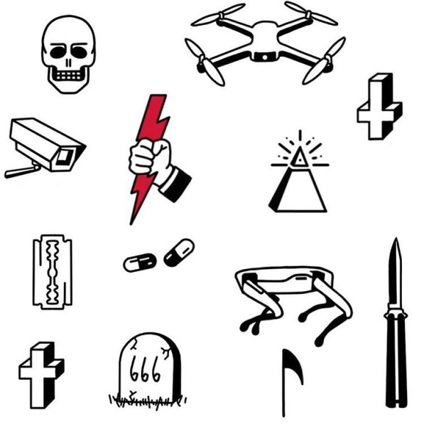 Эскизы на пальцы