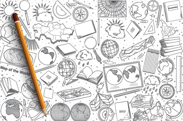 Рисунки связанные с географией