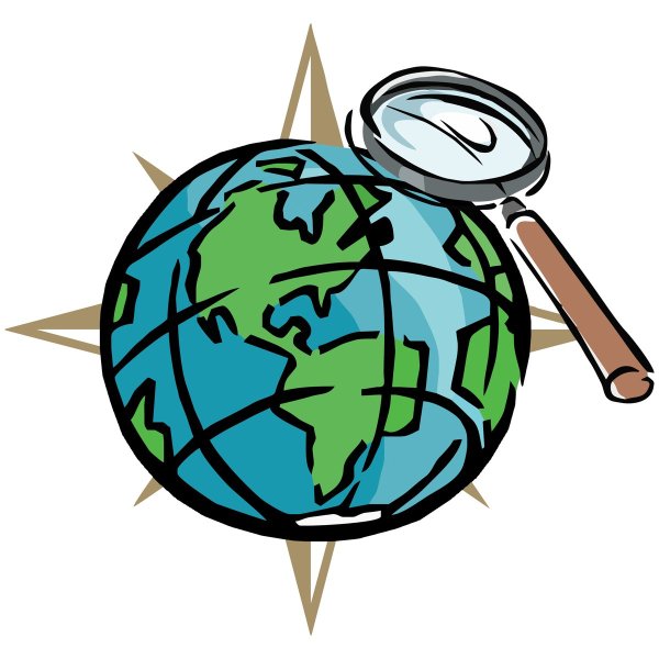 Эмблема кабинета географии