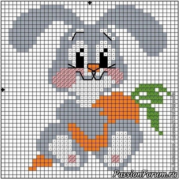 Лёгкая вышивка крестиком