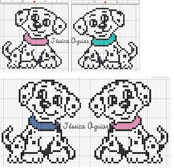 Жаккард щенок