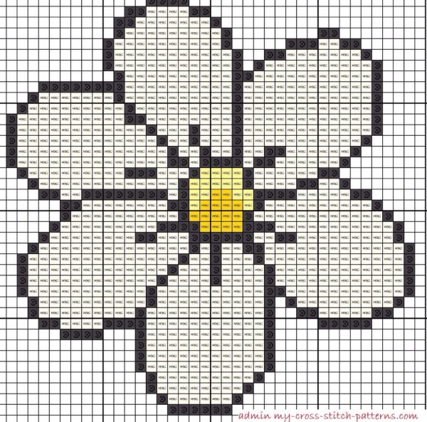 Простые схемы вышивки