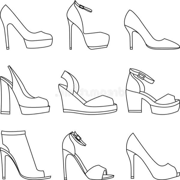 Туфли на каблуке срсовка