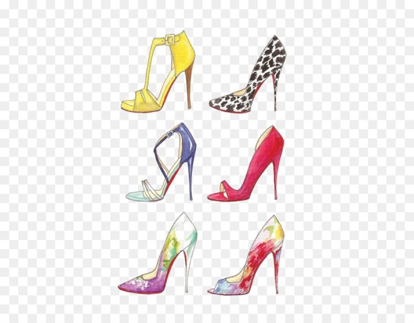 Рисовать туфли