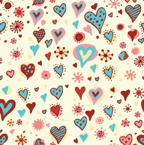 Фон сердечки