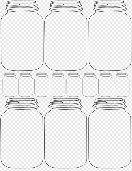 Баночки заготовки для рисования