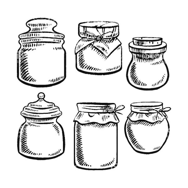 Крышка для банки раскраска