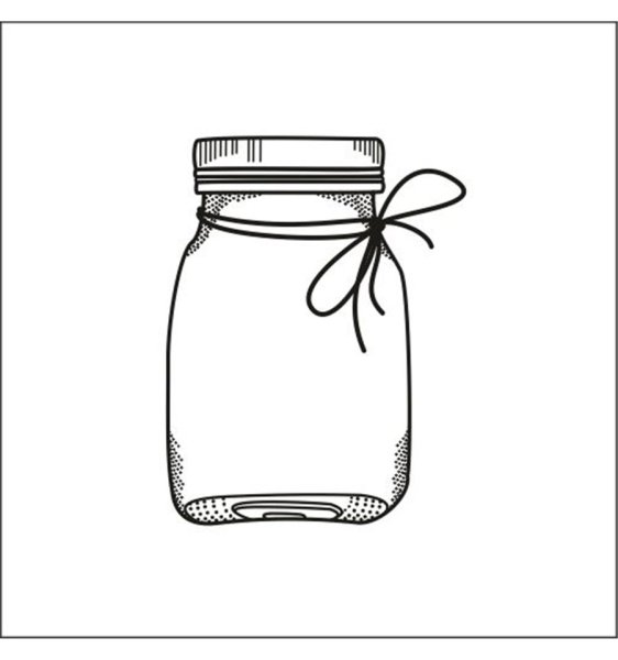 Банка стеклянная раскраска для детей