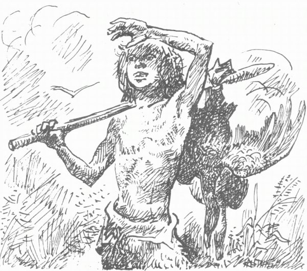 Эрнест Сетон-Томпсон маленькие дикари рисунки