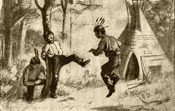 Эрнест Сетон-Томпсон маленькие дикари рисунки