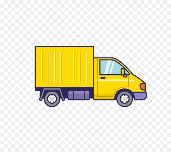 Грузовик мультяшный