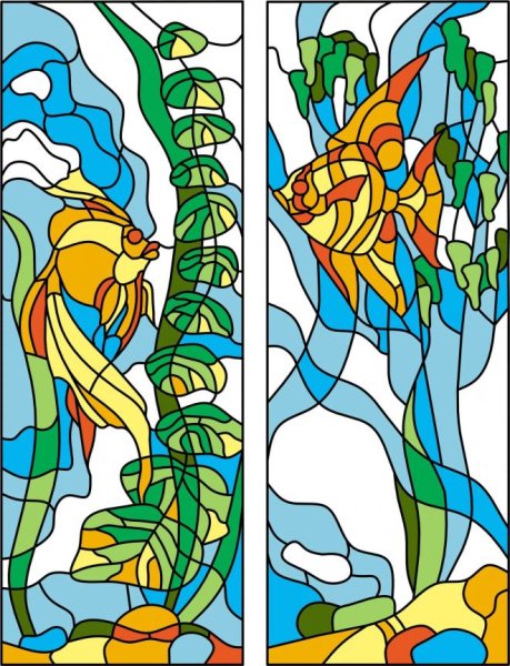 Эскиз витража