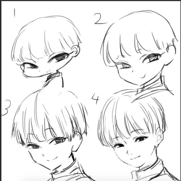 Анатомия детей аниме