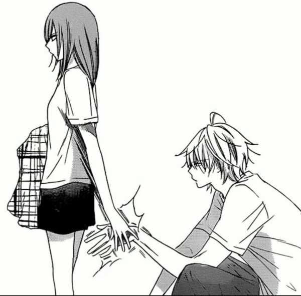 Аниме пары ссорятся