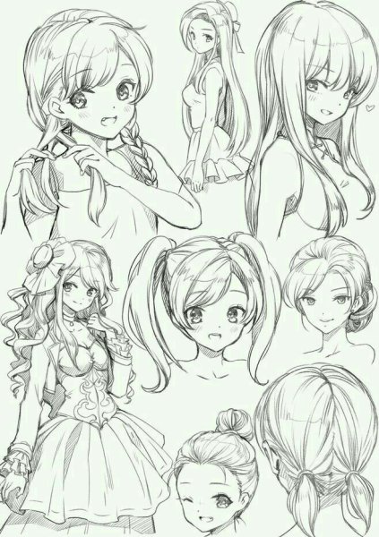 Стиль рисования Манга