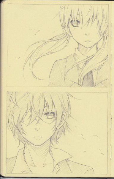 Зарисовки манги