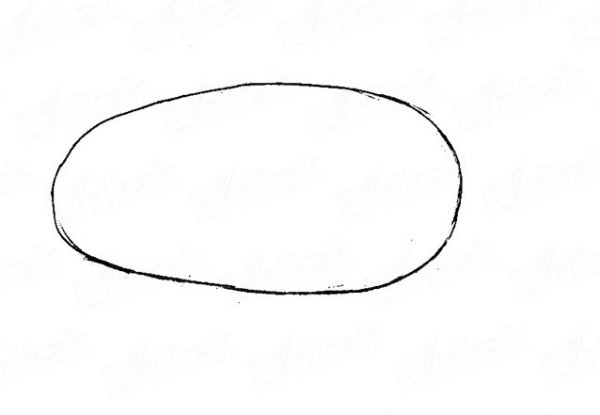 Овал шаблон