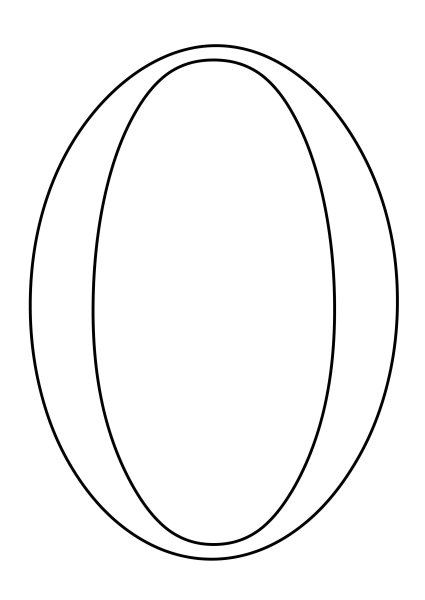 Овалы на листе