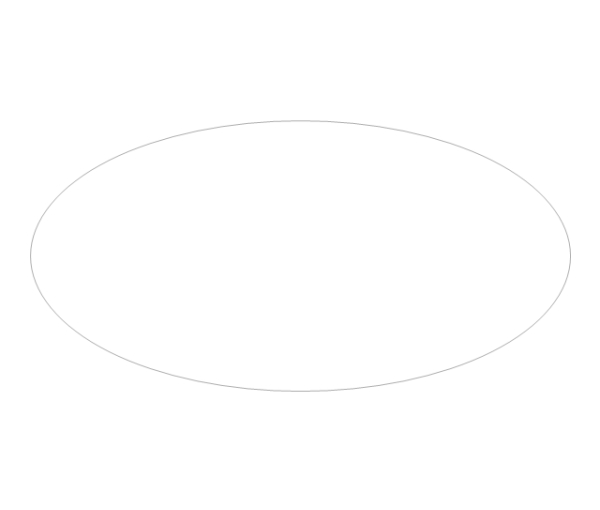 Овал трафарет для вырезания