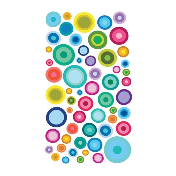 Цветные круги маленькие