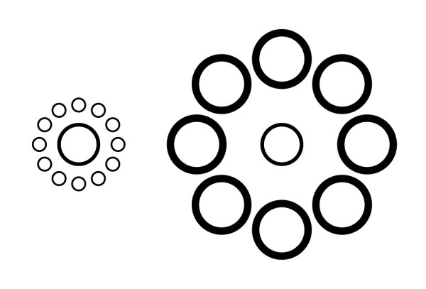 Разноцветный горошек