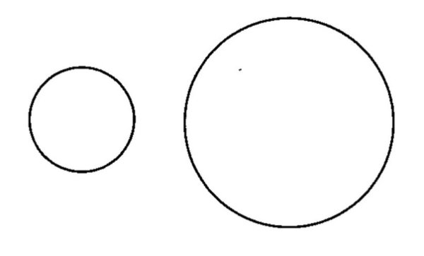 Круги большие и маленькие