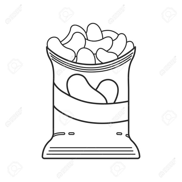 Раскраска чипсы