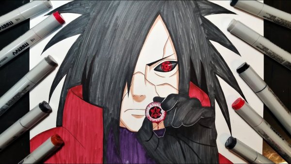 Шаринган Мадара Саске