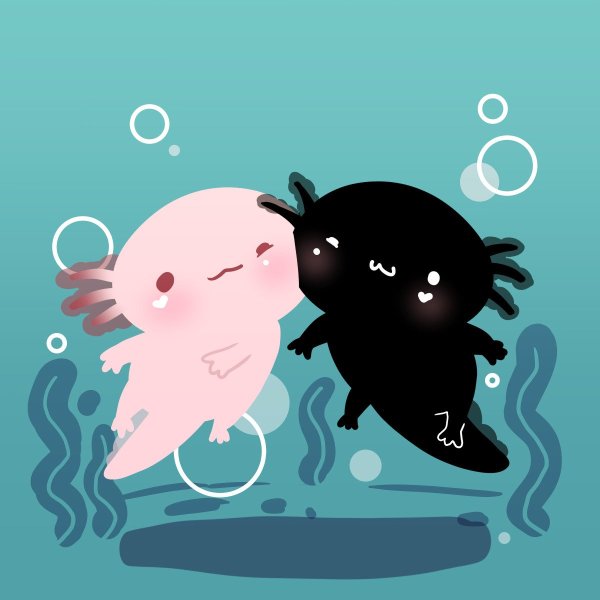 Аксолотль Хьюманизация