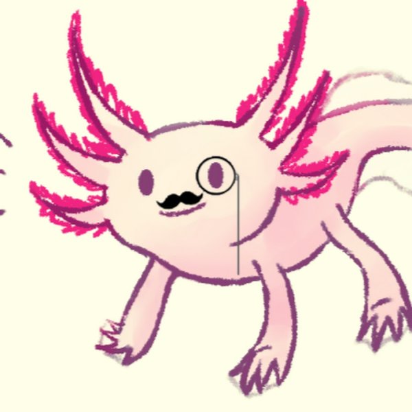 Аксолотль 2д