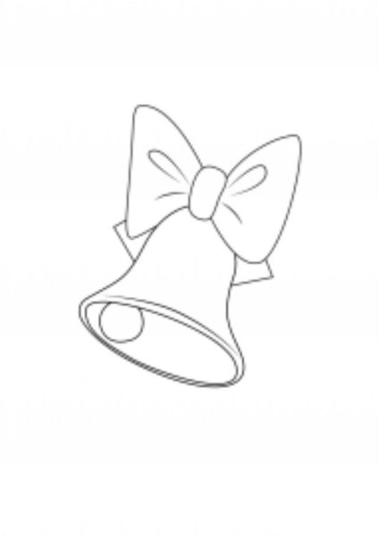 Школьный колокольчик картинки раскраски