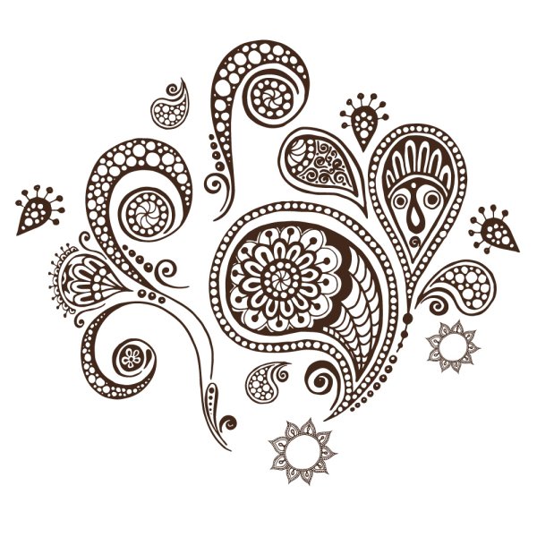 Бог Индии Ганеша рисунок