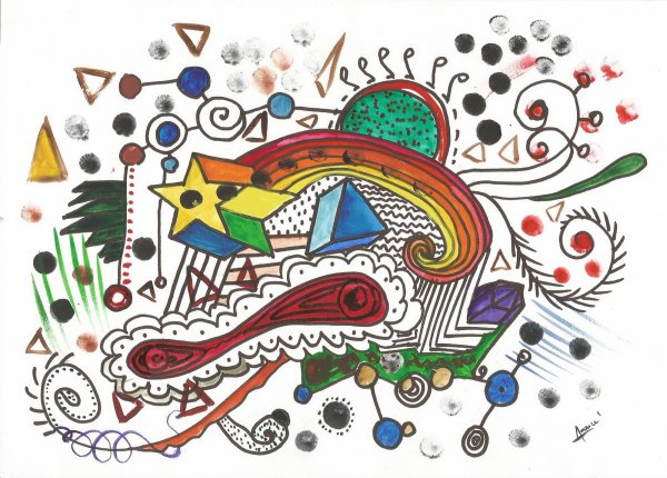 Детские рисунки абстракция