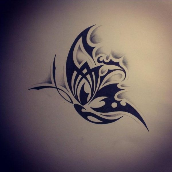 Тату абстракция