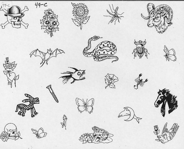 Домашняя Татуировка стиль