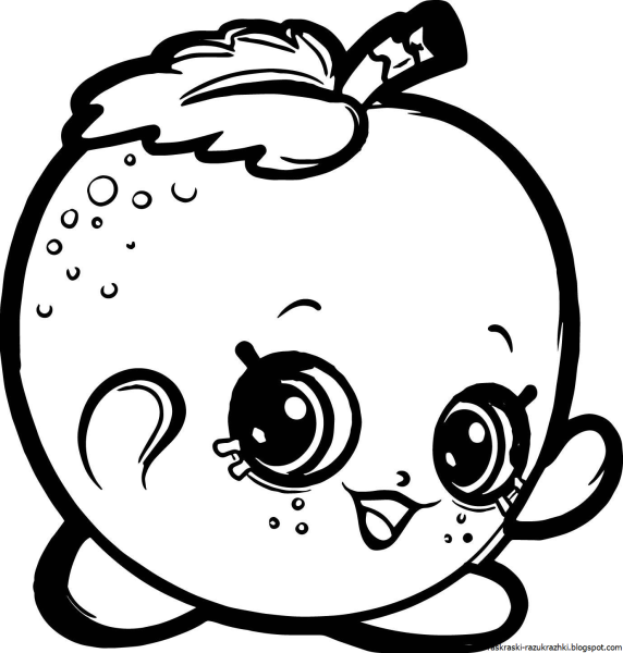 Раскраски Шопкинс