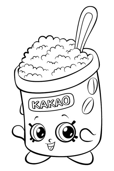 Раскраски Шопкинсы