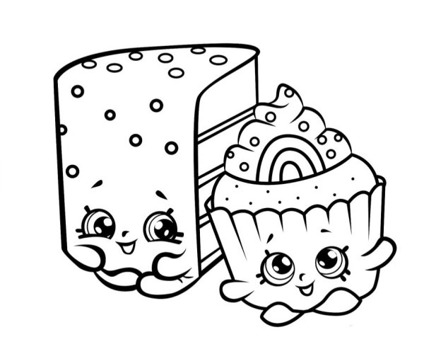 Разукрашки Шопкинс