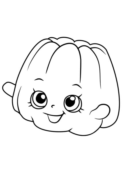 Раскраски Шопкинс фрукты