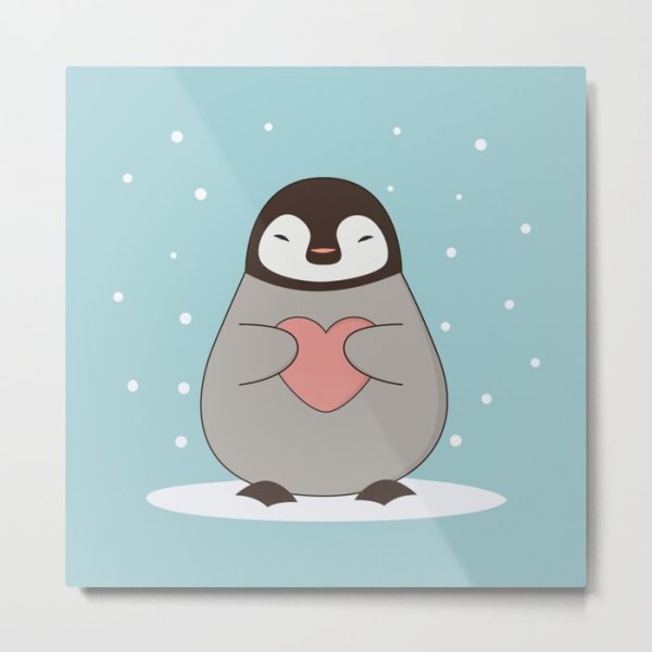 Милые мультяшные пингвины