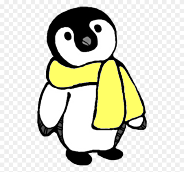 Милый Пингвин без фона