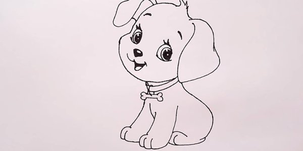 Рисунки маленьких собачек