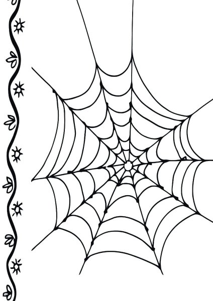 Паутина рисунок