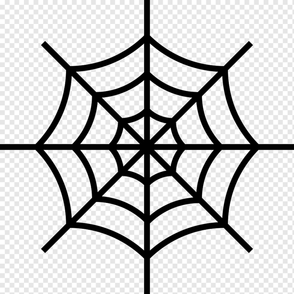 Паутинка трафарет