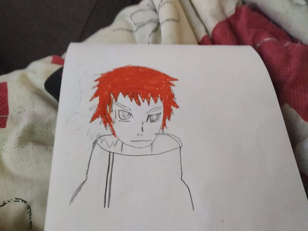 Рисунки аниме Наруто Сасори