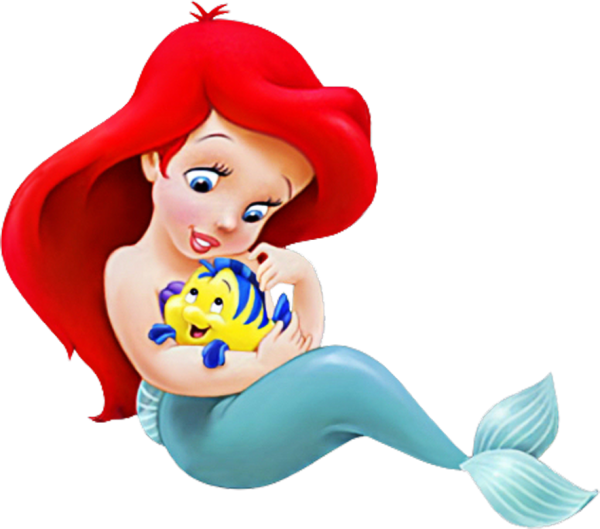 Герои мультика Ариэль